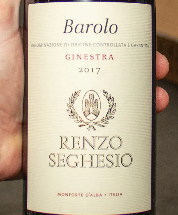 Renzo Seghesio Barolo Ginestra 2017 - Image 2