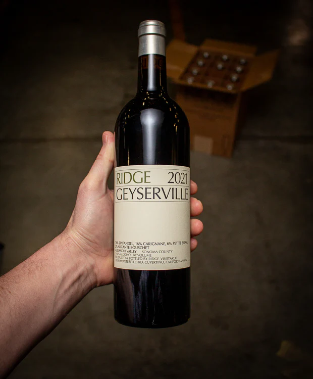 Ridge Vineyards Zinfandel Geyserville Alexander Valley 2021