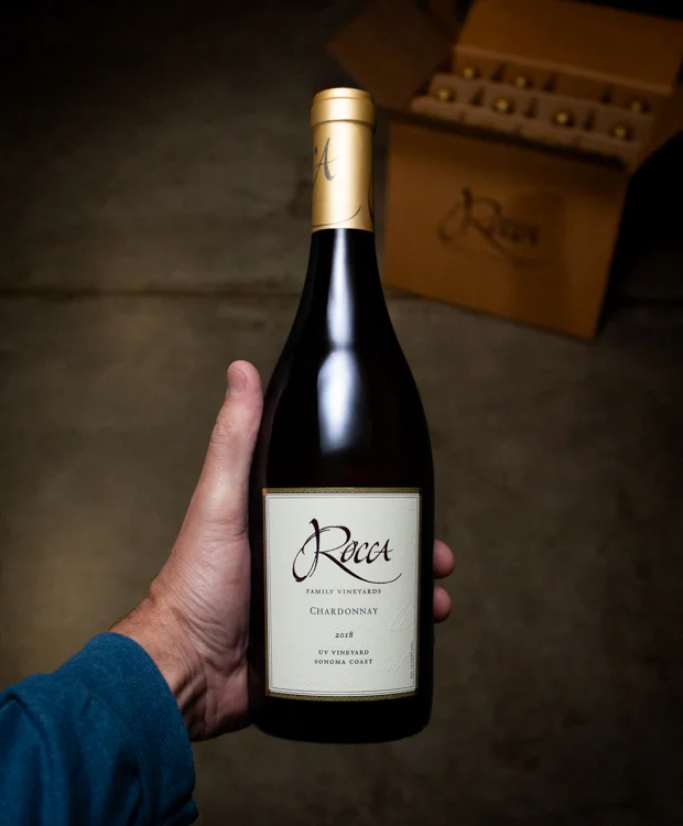 Rocca Family Vineyards Chardonnay UV Vineyard Sonoma Coast 2018