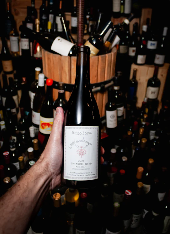 School House Vineyard Zinfandel Blend Mescolanza Spring Mountain District Napa Valley 2021