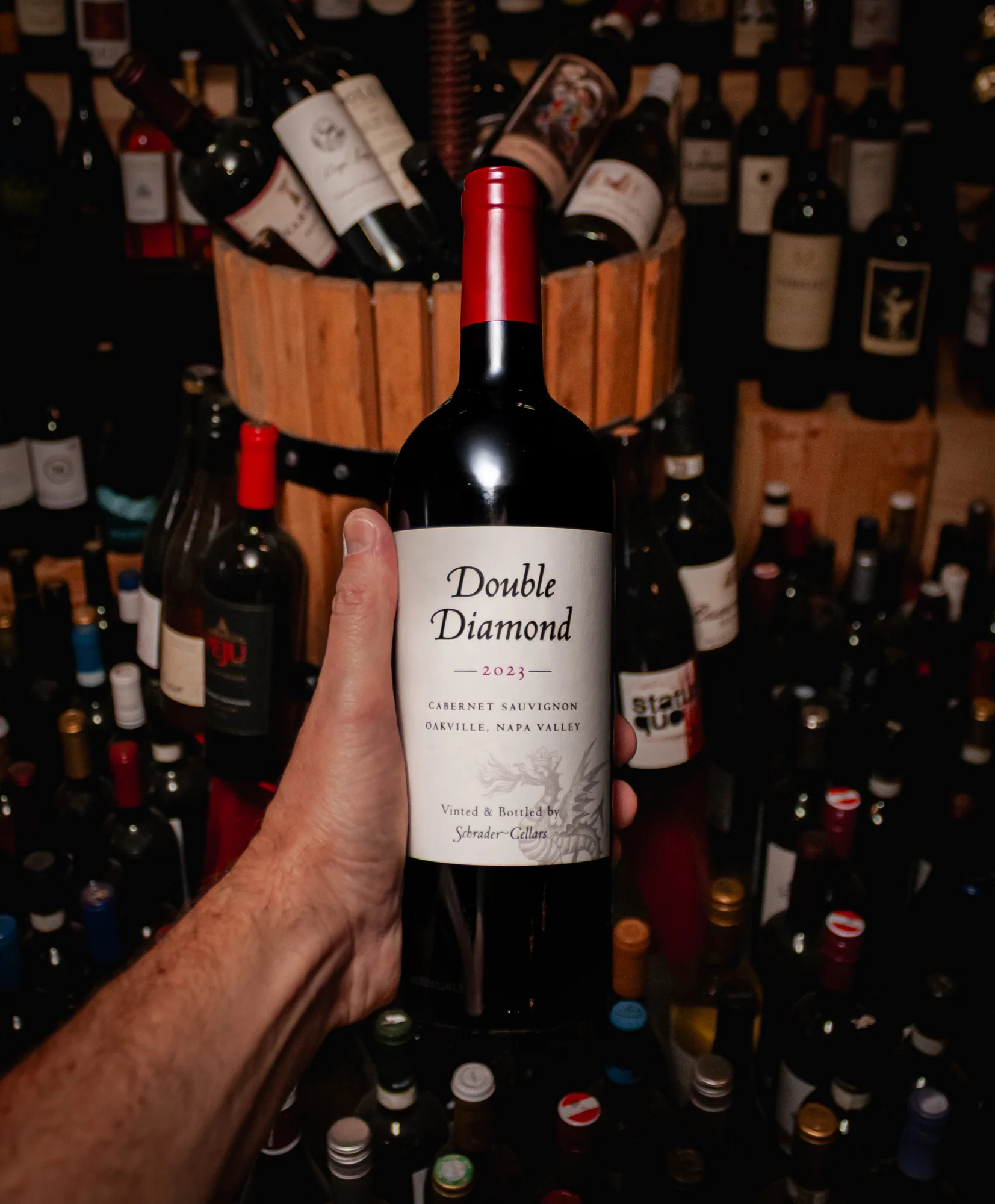 Schrader Double Diamond Cabernet Sauvignon Oakville Napa Valley 2023 - Image 3