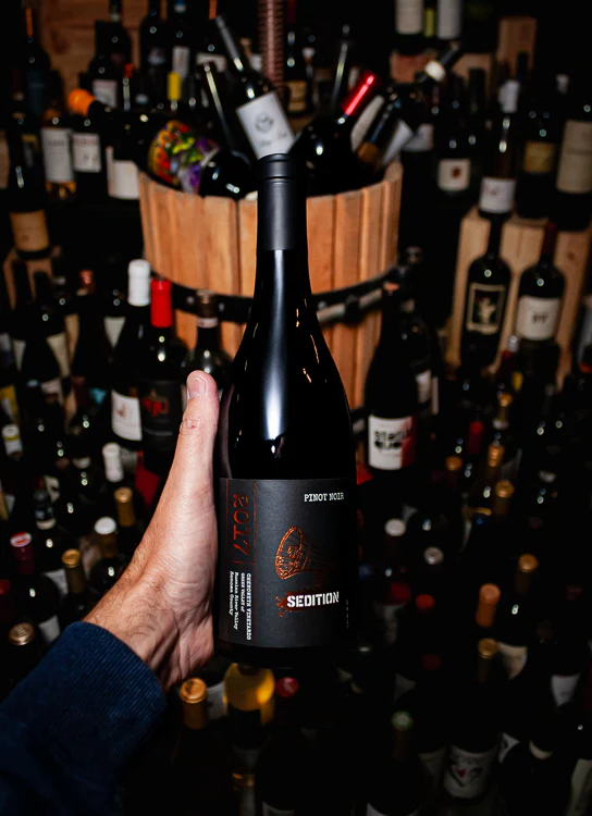 Sedition Pinot Noir Chenoweth Vineyards Green Valley of the Russian River Valley Sonoma County 2017