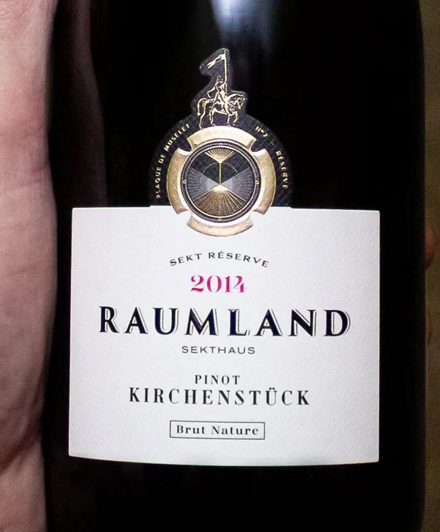 Sekthaus Raumland Kirchenstück Sekt Réserve Brut Nature 2014 - Image 2