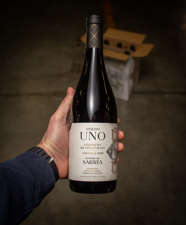 Senorío de Sarria Garnacha Vinedo Uno Vinas Viejas Crianza Navarra 2019