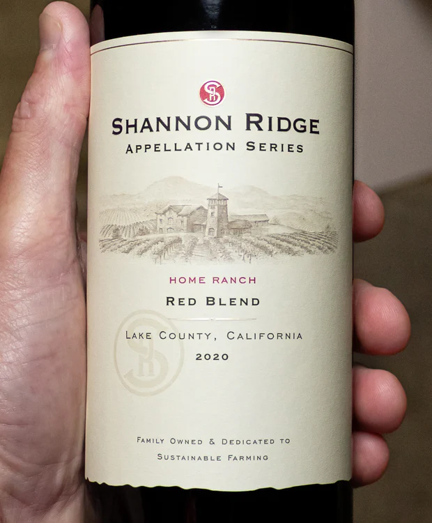 Shannon Ridge Red Blend Appellation Series Lake County 2020 - Image 2