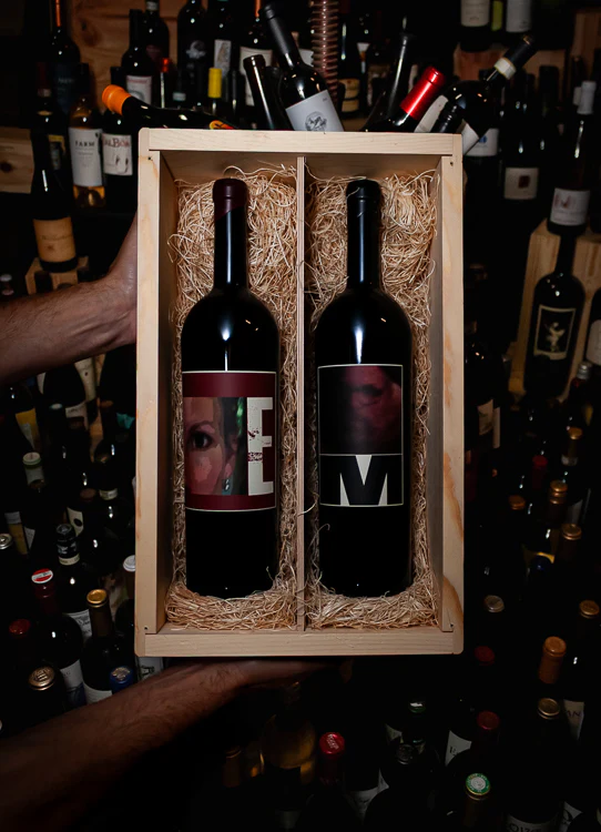 Sine Qua Non Syrah Eleven Confessions Vineyard M Syrah and E Grenache Central Coast 2015 (Magnum 1.5L) (2-Bottle Horizontal) (OWC)