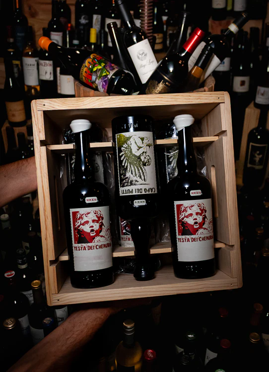 Sine Qua Non Syrah Non Capo Dei Putti & Grenache Testa Dei Cherubini Central Coast 2014 (6-Bottle Horizontal) (OWC)