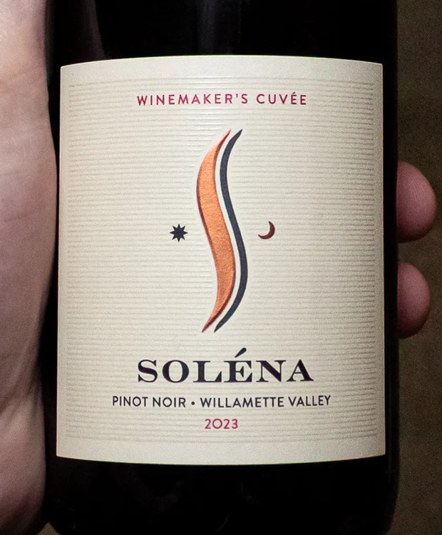 Soléna Pinot Noir Winemaker's Cuvee Willamette Valley 2023 - Image 2