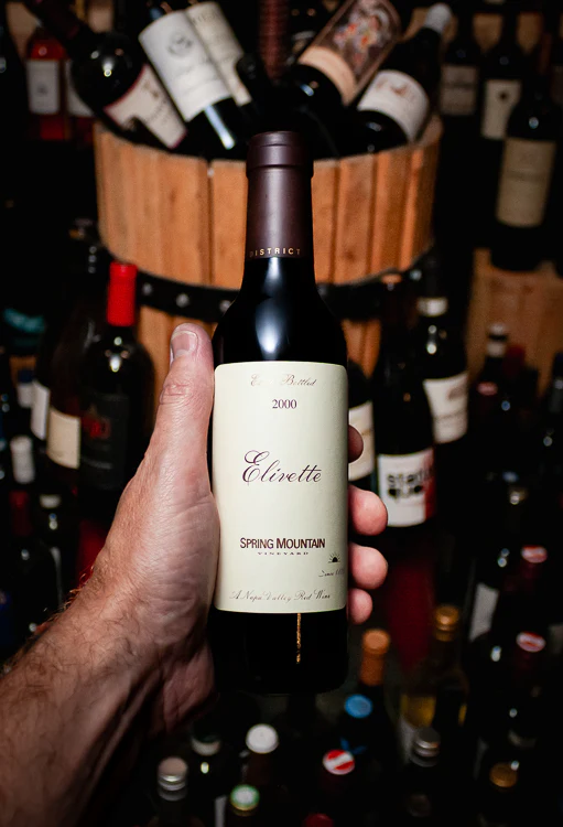 Spring Mountain Vineyard Red Blend Elivette Spring Mountain District Napa Valley 2000 (Half Bottle 375mL) - Image 2