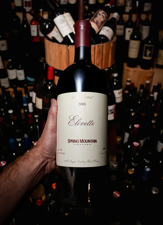 Spring Mountain Vineyard Red Blend Elivette Spring Mountain District Napa Valley 2001 (Double Magnum 3L)