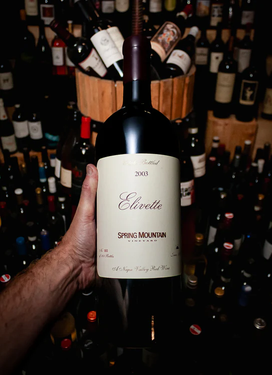 Spring Mountain Vineyard Red Blend Elivette Spring Mountain District Napa Valley 2003 (Double Magnum 3L)