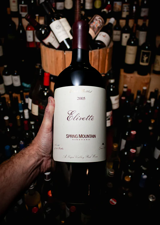 Spring Mountain Vineyard Red Blend Elivette Spring Mountain District Napa Valley 2005 (Double Magnum 3L)