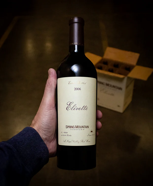 Spring Mountain Vineyard Red Blend Elivette Spring Mountain District Napa Valley 2006