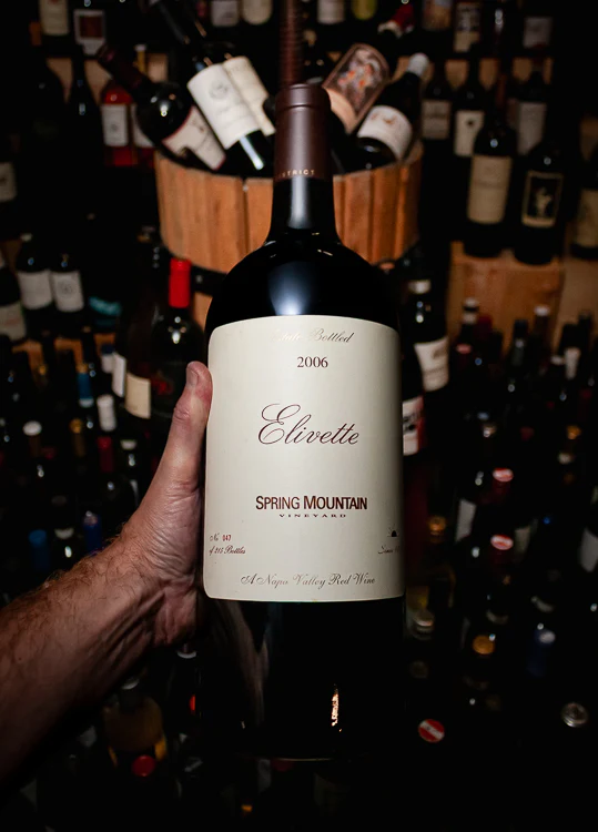 Spring Mountain Vineyard Red Blend Elivette Spring Mountain District Napa Valley 2006 (Double Magnum 3L)