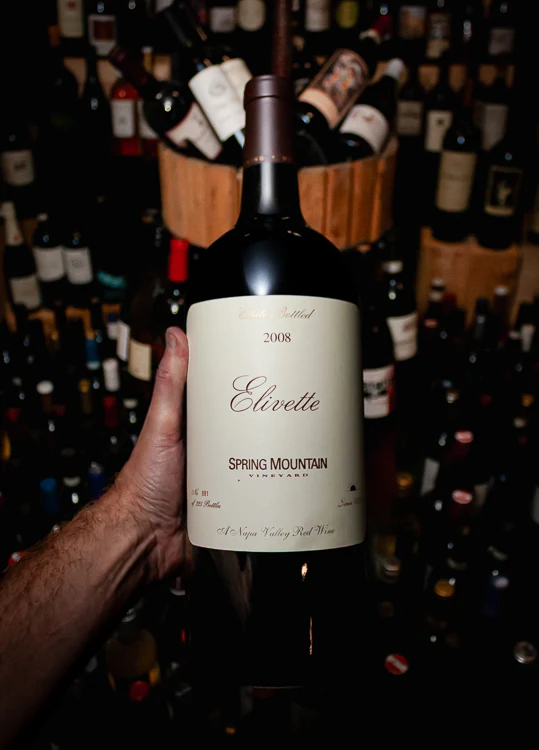 Spring Mountain Vineyard Red Blend Elivette Spring Mountain District Napa Valley 2008 (Double Magnum 3L)