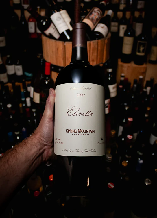 Spring Mountain Vineyard Red Blend Elivette Spring Mountain District Napa Valley 2009 (Double Magnum 3L)