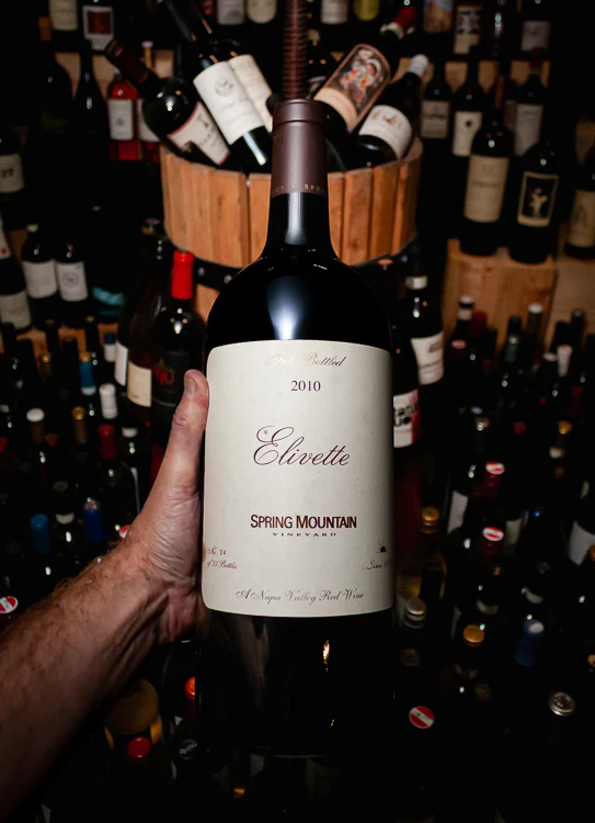 Spring Mountain Vineyard Red Blend Elivette Spring Mountain District Napa Valley 2010 (Double Magnum 3L)