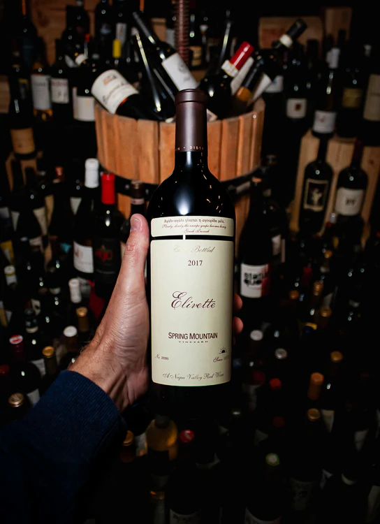 Spring Mountain Vineyard Red Blend Elivette Spring Mountain District Napa Valley 2017 - Image 3