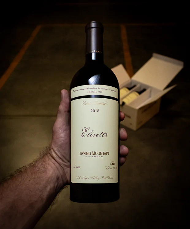 Spring Mountain Vineyard Red Blend Elivette Spring Mountain District Napa Valley 2018