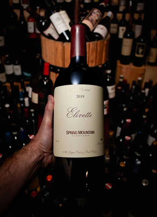 Spring Mountain Vineyard Red Blend Elivette Spring Mountain District Napa Valley 2019 (Double Magnum 3L)