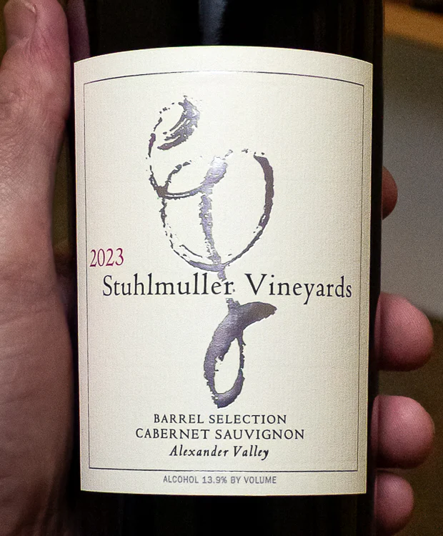 Stuhlmuller Vineyards Cabernet Sauvignon Barrel Selection Alexander Valley 2023 - Image 2