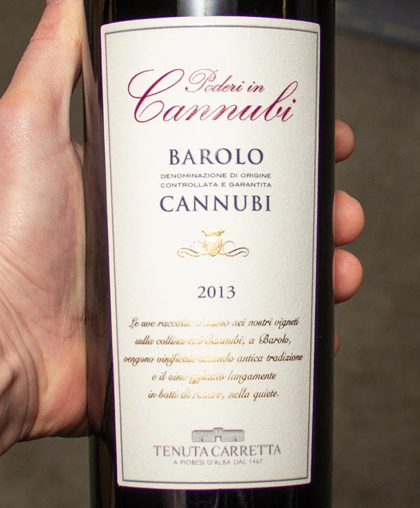 Tenuta Carretta Barolo Cannubi 2013 - Image 2