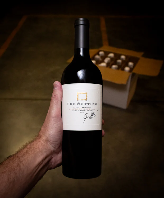 The Setting Cabernet Sauvignon Rockpile Ridge Vineyard Rockpile Sonoma County 2019