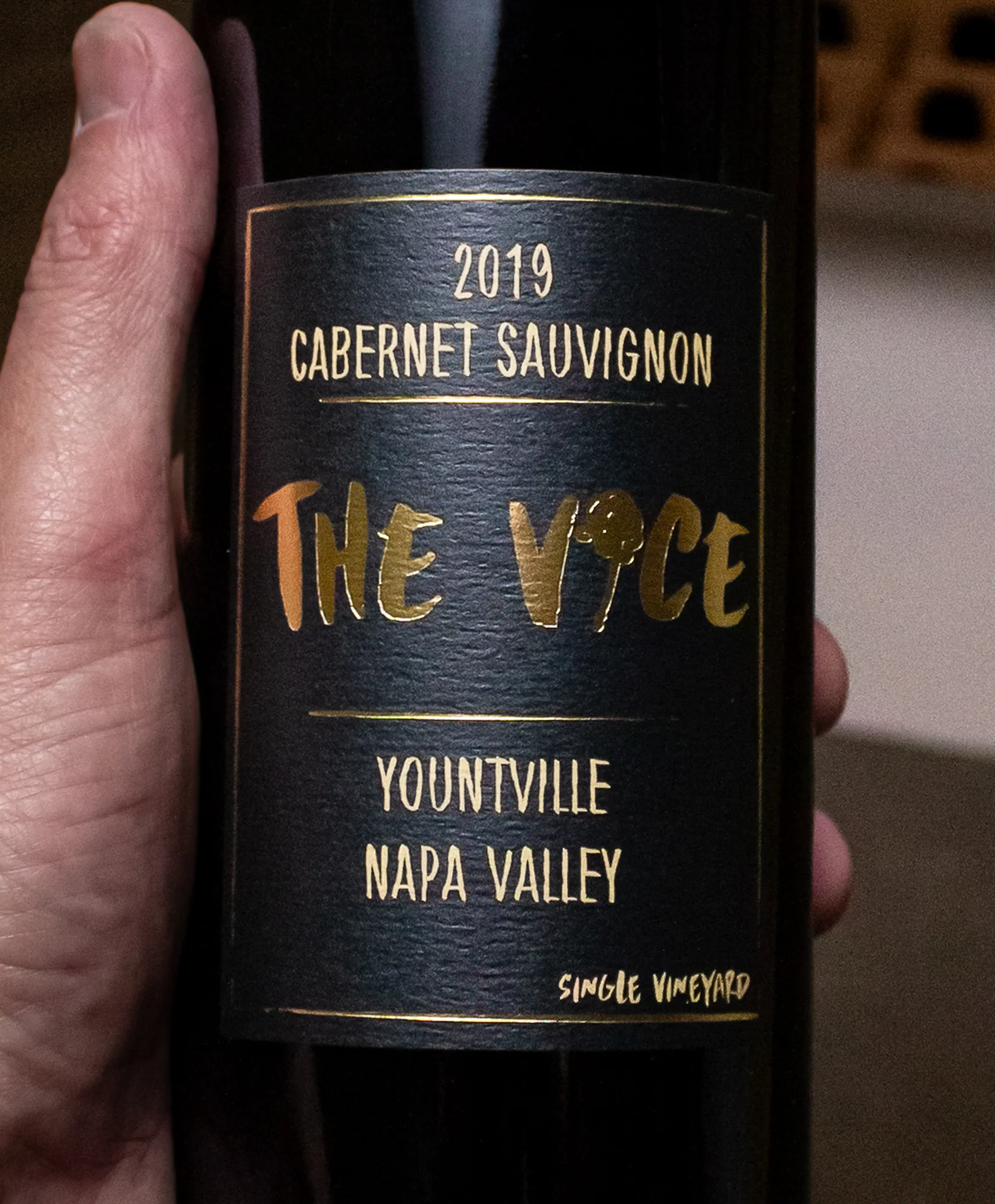 The Vice Cabernet Sauvignon Pizza Oven Yountville Napa Valley 2019 - Image 2