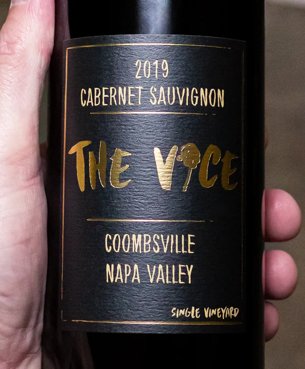 The Vice Cabernet Sauvignon Tee Time Coombsville Napa Valley 2019 - Image 2