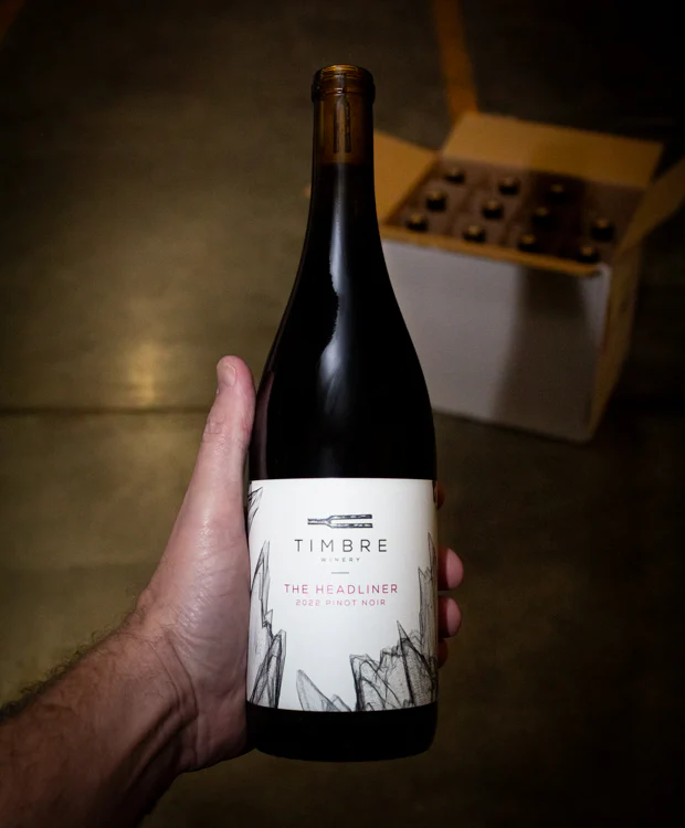 Timbre Pinot Noir The Headliner Pali Vineyard Sta. Rita Hills 2022