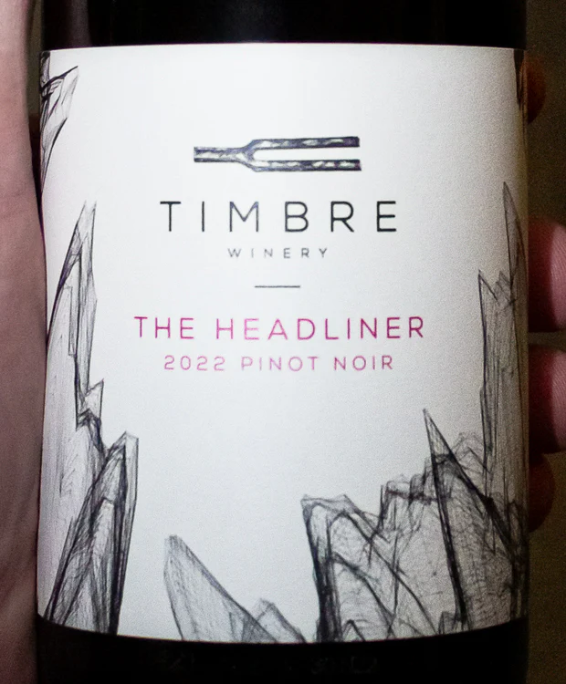 Timbre Pinot Noir The Headliner Pali Vineyard Sta. Rita Hills 2022 - Image 2