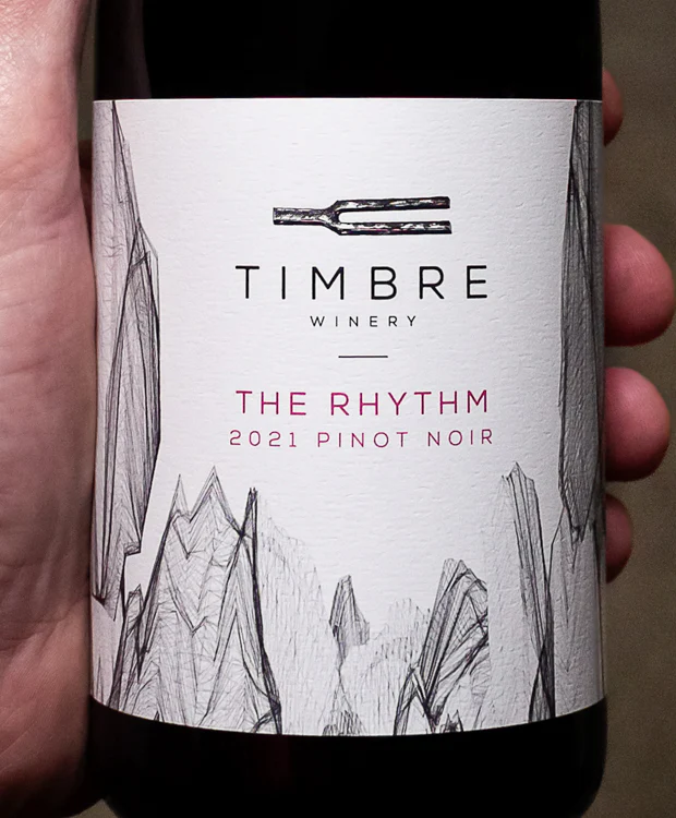 Timbre Winery Pinot Noir The Rhythm Riverbench Vineyard Santa Maria Valley 2021 - Image 2