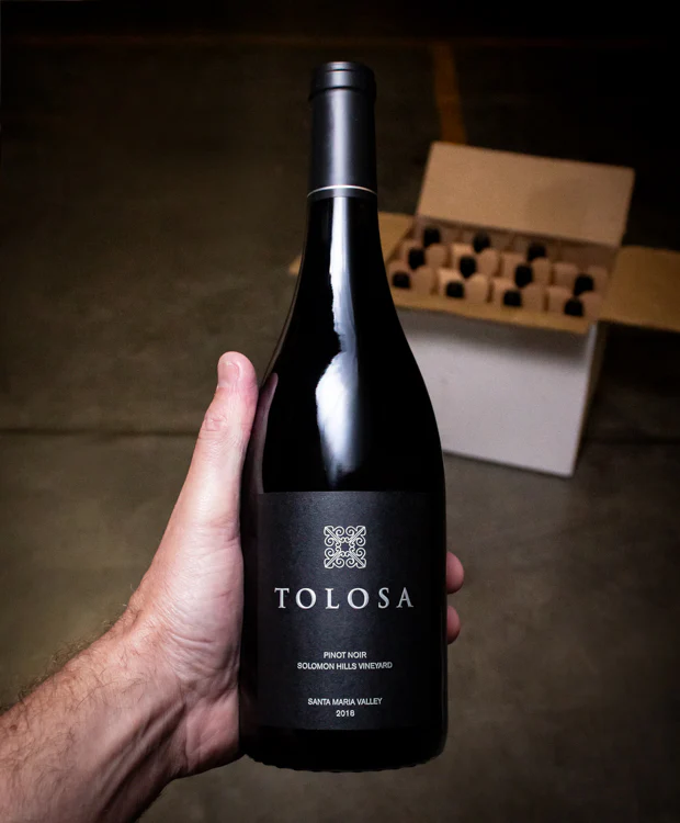 Tolosa Wines Pinot Noir Soloman Hills Vineyard Santa Maria Valley 2018