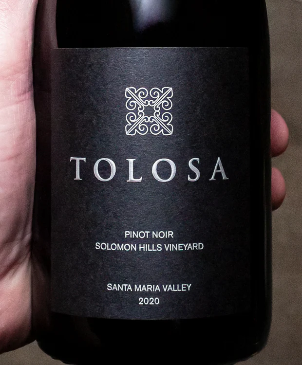 Tolosa Wines Pinot Noir Soloman Hills Vineyard Santa Maria Valley 2018 - Image 2