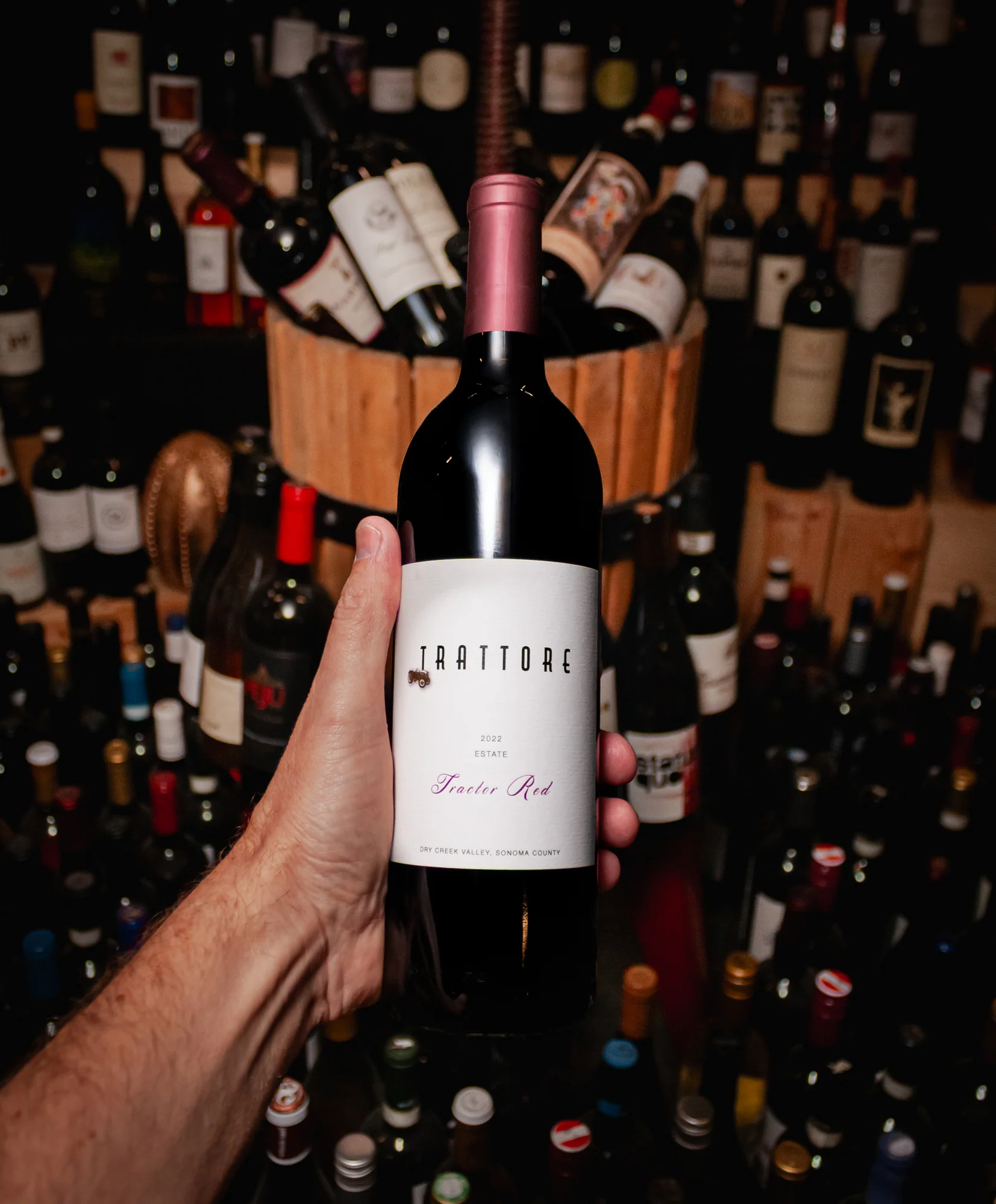 Trattore Farms Red Blend Tractor Red Dry Creek Valley 2022 - Image 3