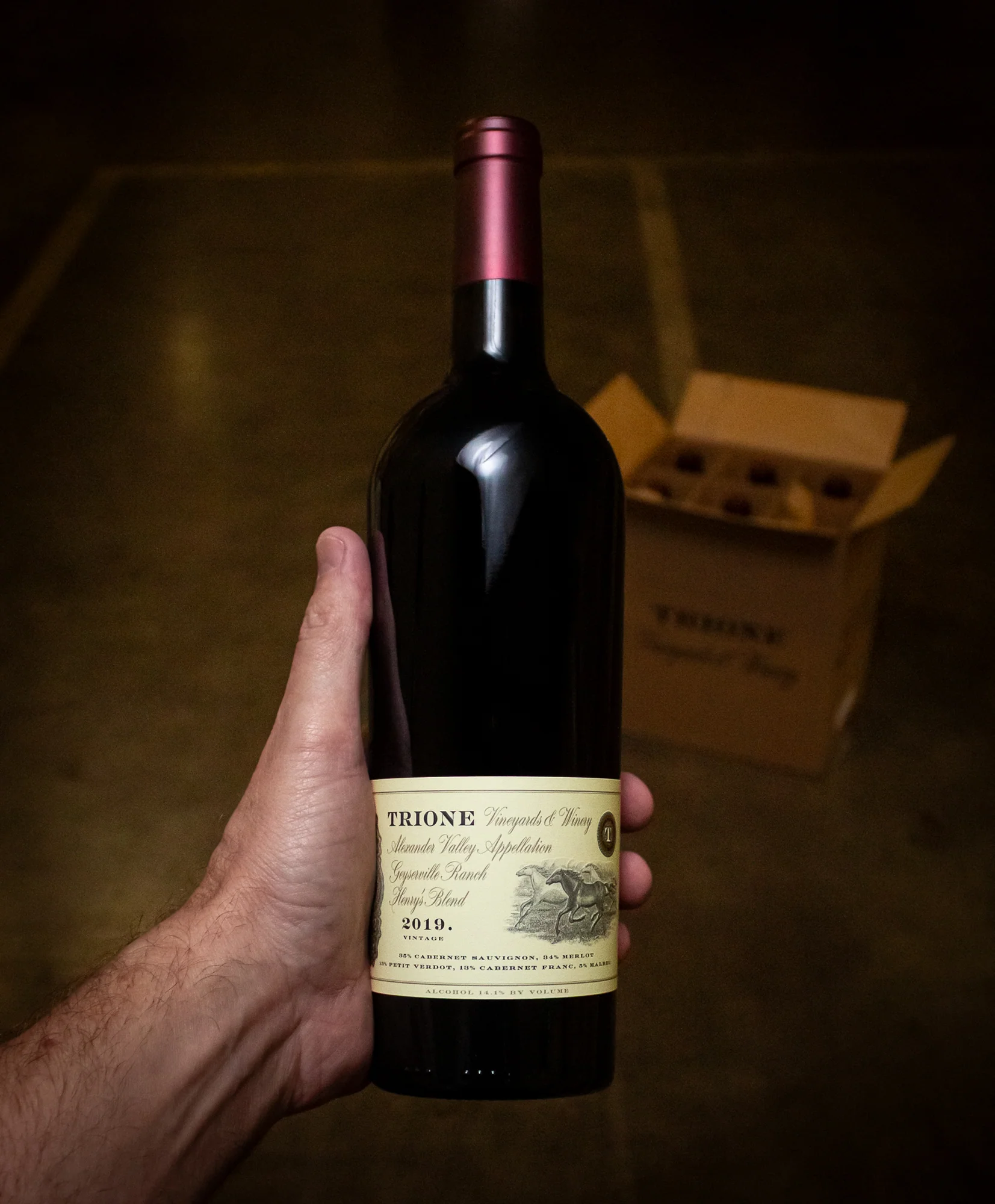 Trione Vineyards Henry's Red Blend Geyserville Ranch Alexander Valley 2019