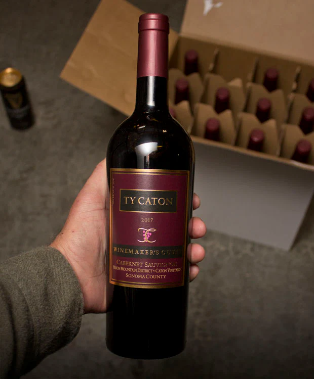 Ty Caton Cabernet Sauvignon Winemaker's Cuvee Estate Moon Mountain District 2017