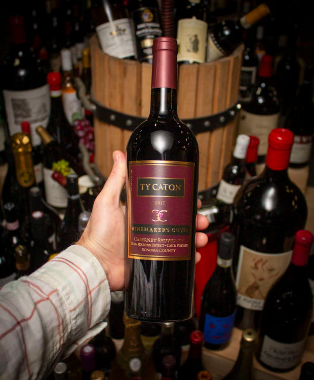 Ty Caton Cabernet Sauvignon Winemaker's Cuvee Estate Moon Mountain District 2017 - Image 3