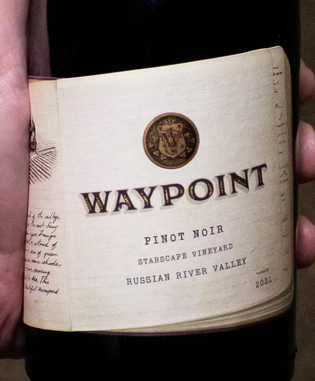 Waypoint Pinot Noir Starscape Vineyard Russian River Valley 2021 - Image 2