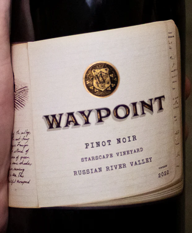 Waypoint Pinot Noir Starscape Vineyard Russian River Valley 2022 - Image 2