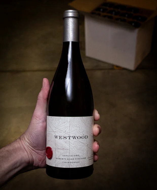 Westwood Estate Chardonnay Sangiacomo Roberts Road Vineyard Sonoma Coast 2021