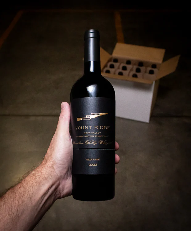 Yount Ridge Red Wine Sunshine Valley Vineyards Oak Knoll District Napa Valley 2022